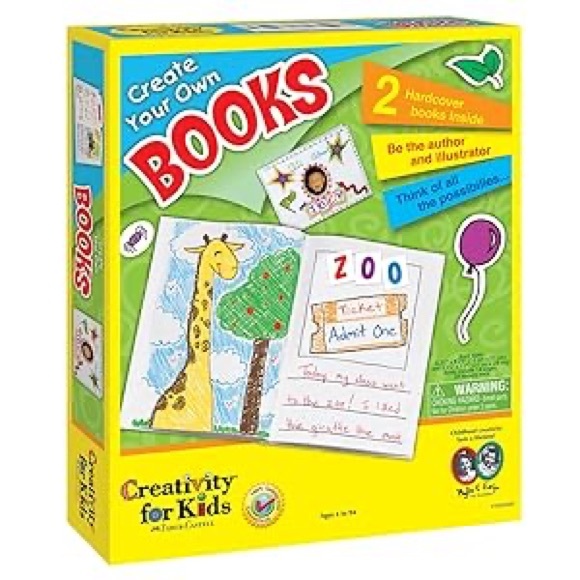 NEW! Create Your Own Books Kit by Creativity for Kids - Picture 1 of 9